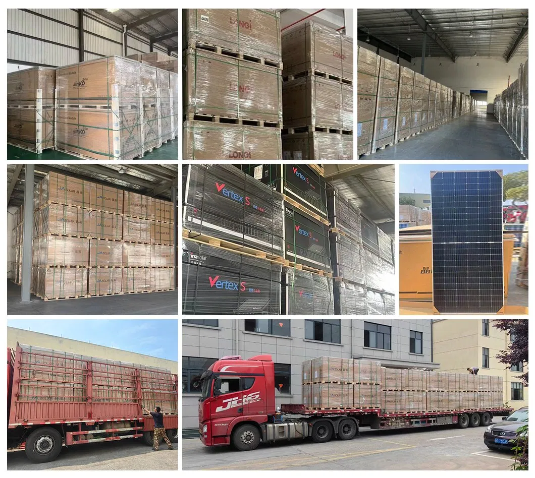 Solar Panel Warehouse Storage