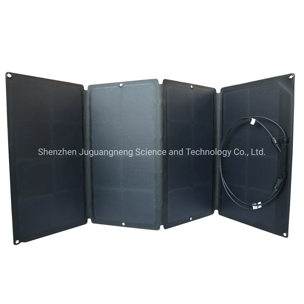 Semi-Flexible Solar Panel for off-Grid Camping Power Solutions
