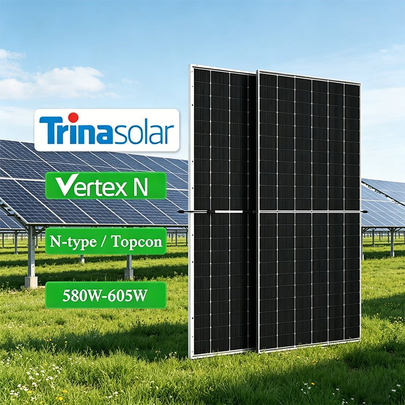 Wholesale Trina Solar Panel 580W 585W 590W 600W 605W Tsm-Neg19RC. 20 Mono Solar Panel or Commercial Rooftop Solar System