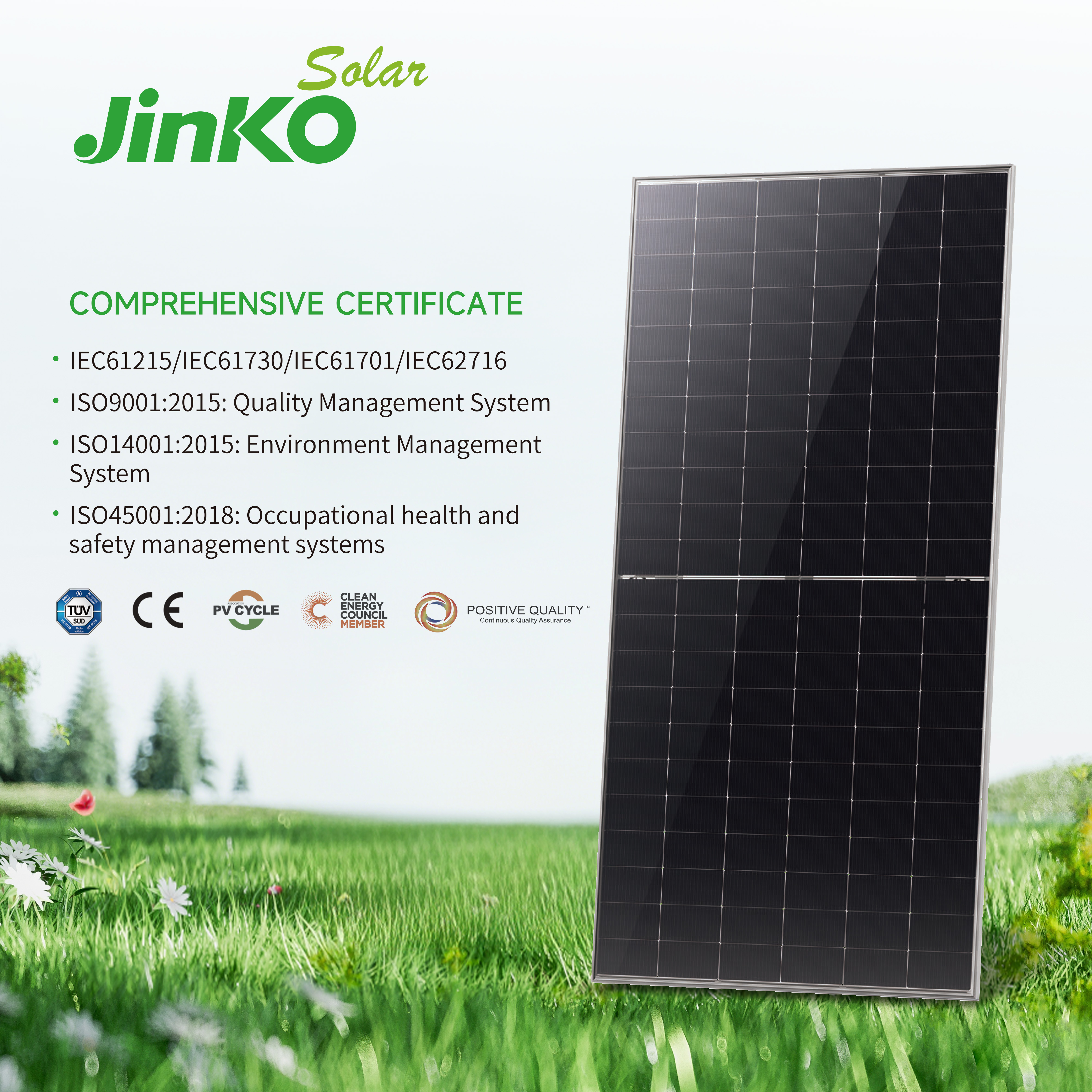 Jinko Solar Panel Bifacial N-TyPe Double Glass 710w Solar Panels Jinko Brand Bis Certified Solar Panels