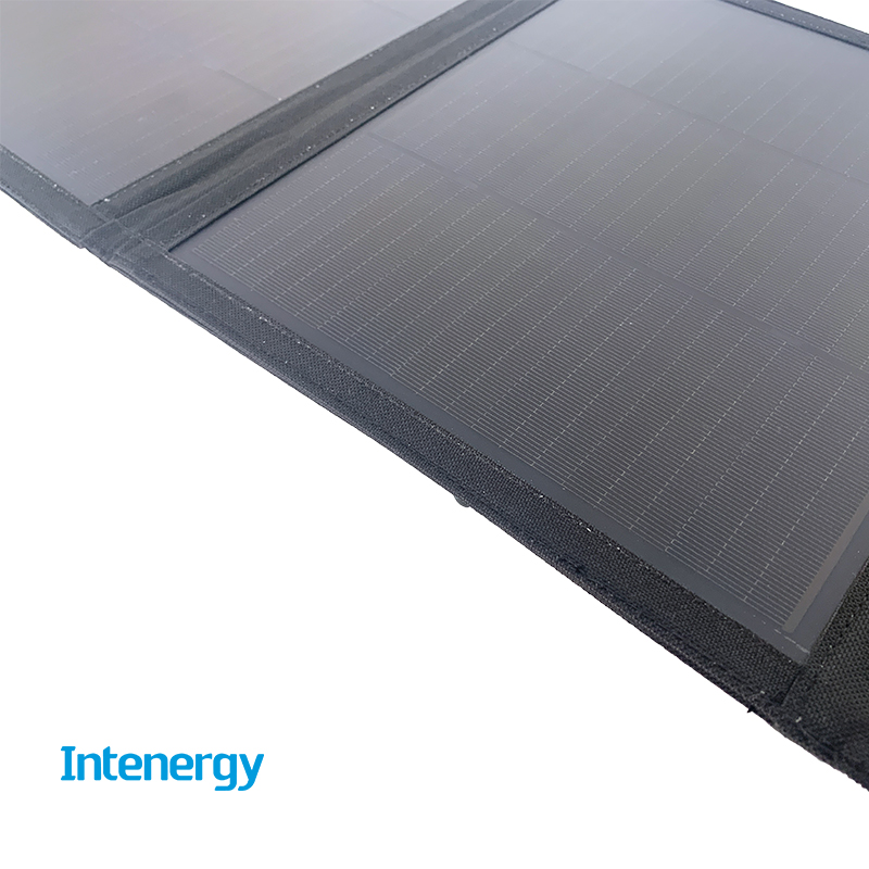 Folding Solar Panel 120 Watt Mono Portable Foldable Solar Panel 120W for Camping