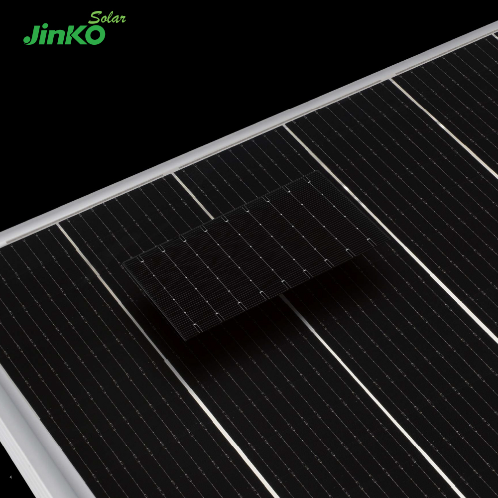 High Power Jinko N-Type TOPCon 72HL4-BDV 570W-600W Bifacial Dual Glass Solar Panel for Industrial and Commercial Applications