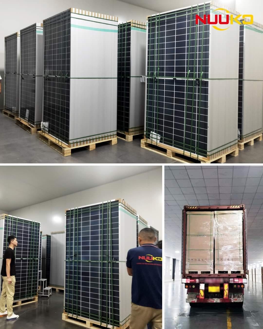 Nuuko HJT N Type Manufacture Bifacial Shingled Solar Power Panel 720W 710W 690W 680W 675Watt Solar Panel Complete Kit EU Stock
