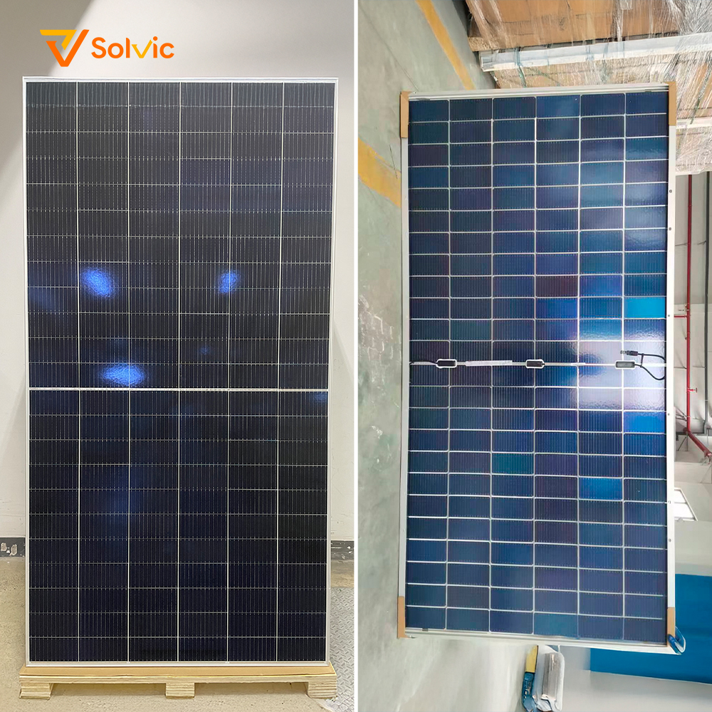 Heavy Duty 680W 700W 720W N-Type for Half Cell Double-Glass Panel Salt Mist &amp; Ammonia Resistant for Coastal Areas