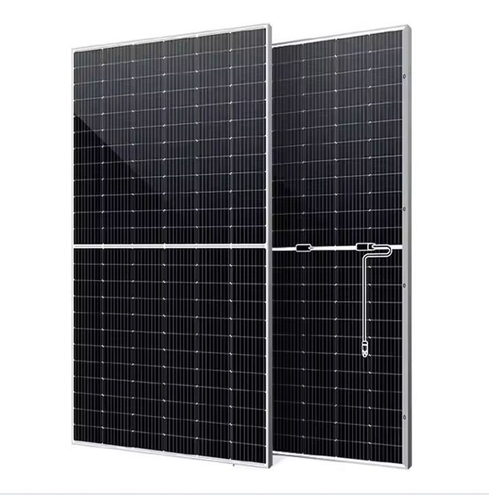 High Efficiency Tier 1 600W 610W 620W 630W 640W 650W Power Mono Half Cell Solar Panel Monocrystalline Solar Panel Roof System