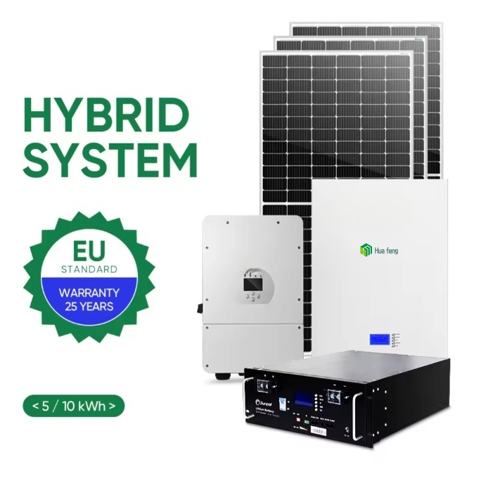 Jinko Solar Panels 10KW 15KW 20KW Off-Grid Solar Power System/Home Solar Panel Kit 3000W 5000W 10KW Sun Battery
