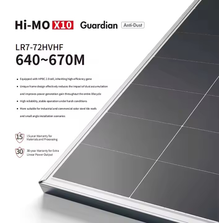 LONGi Solar's Hi-mo X10 Solar Panels Are Easy to Install and Offer High-efficiency Industrial Solar Kits.
