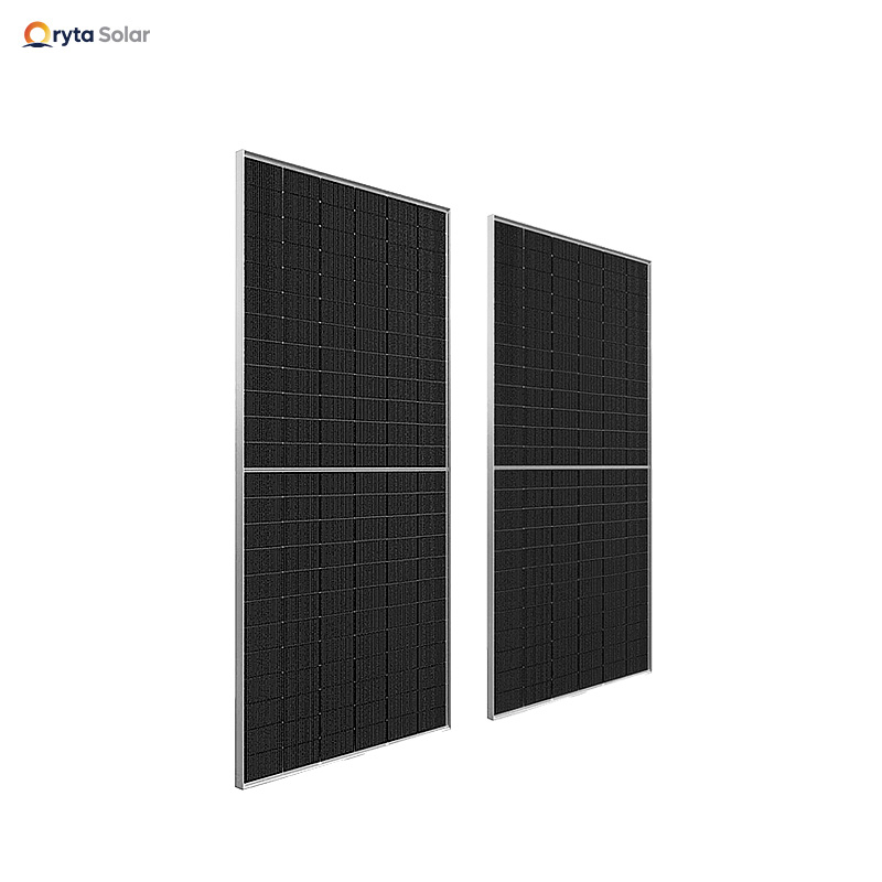 In Stock High Efficiency N-Type HJT Bifacial PV Solar Panels 700W 740W for Residential and Commercial Use