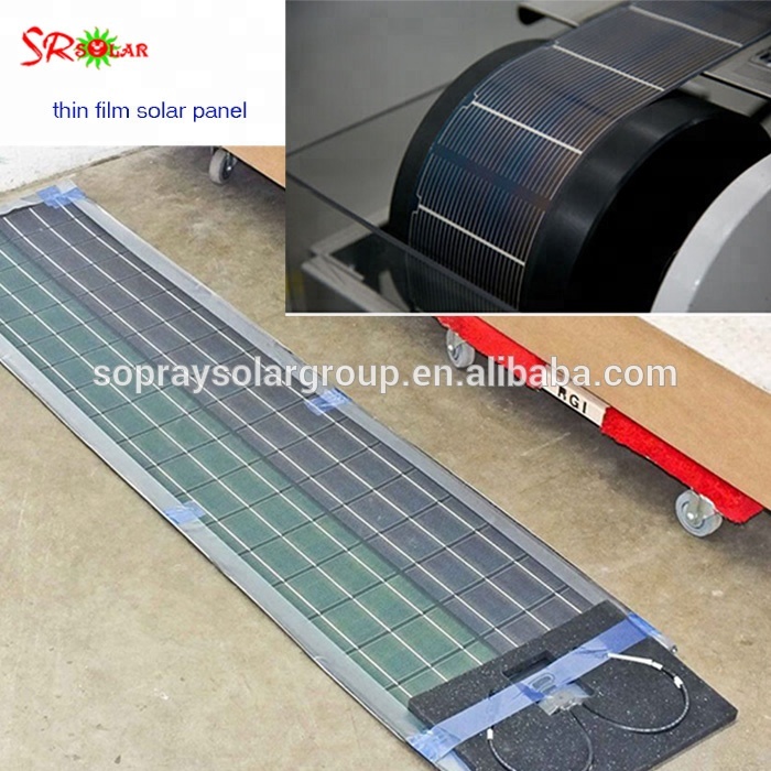 75W 115W 270w 360W 460W 1000W High Quality Rollable Amorphous Silicon Thin Film Flexible Solar Panel for RV Boats Marine