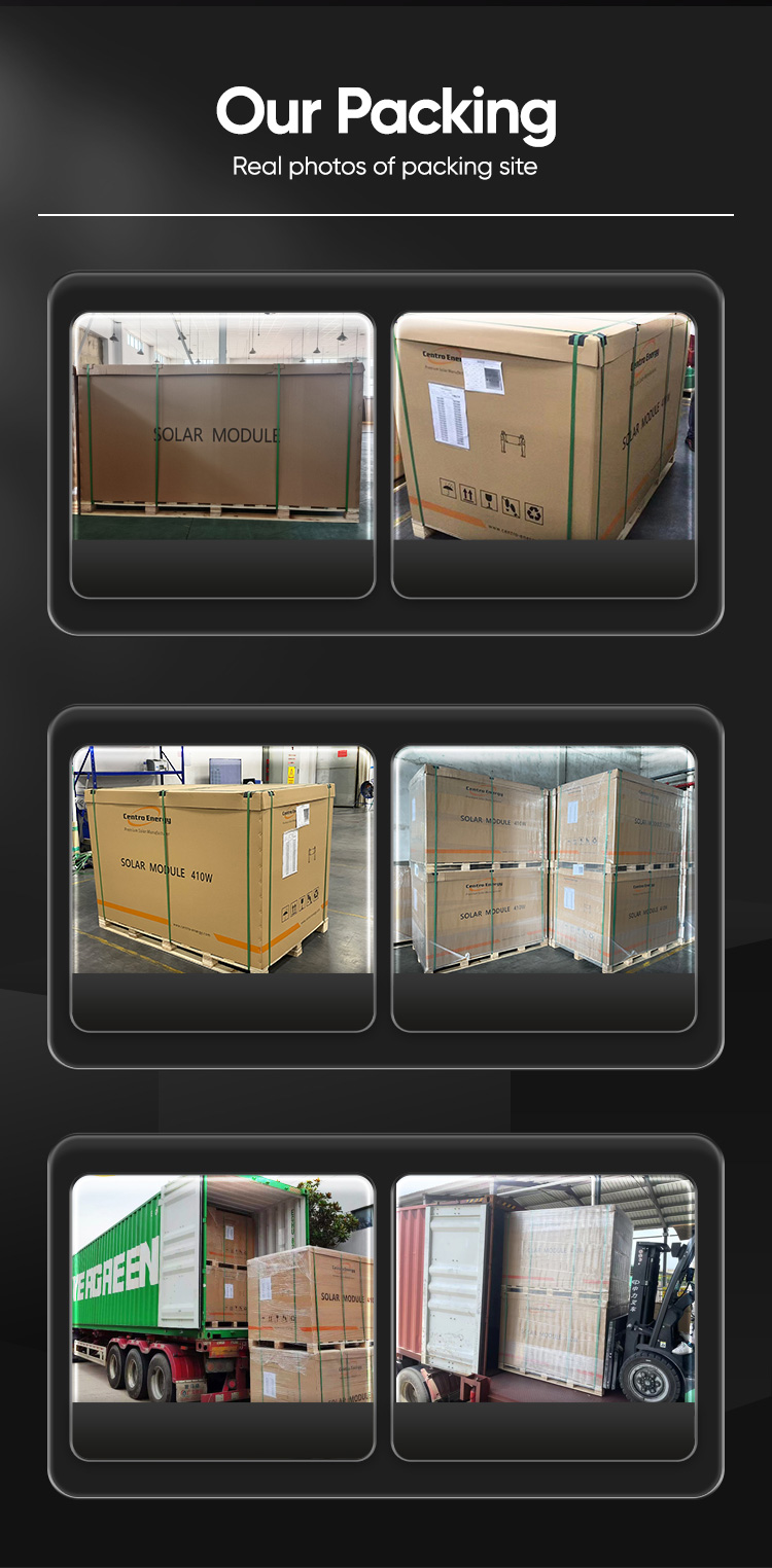 Solar Panel Safe Packaging details
