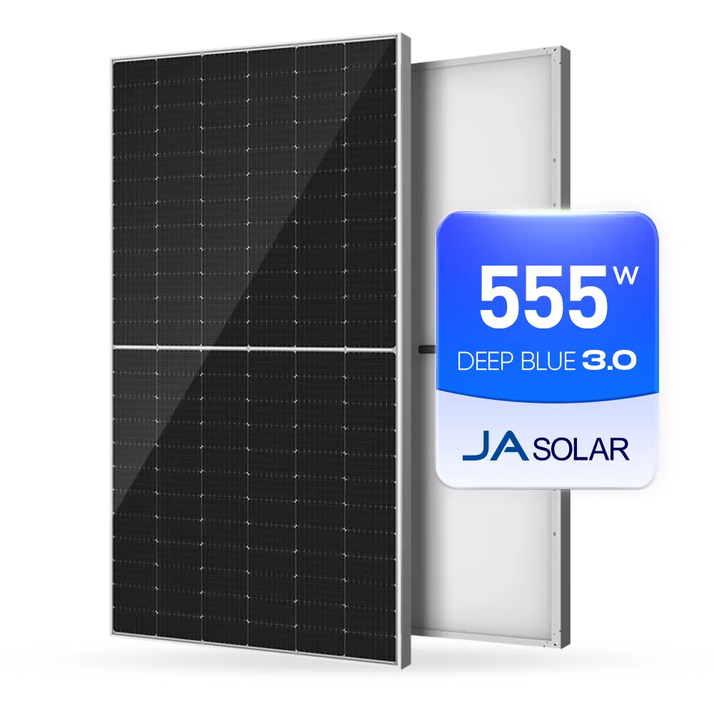 Ja Solar Panel Mono Solar Panel Photovoltaic Module Jam72s30 530-555W Mono Perc Half Cell Solar Module Solar Energy System Price