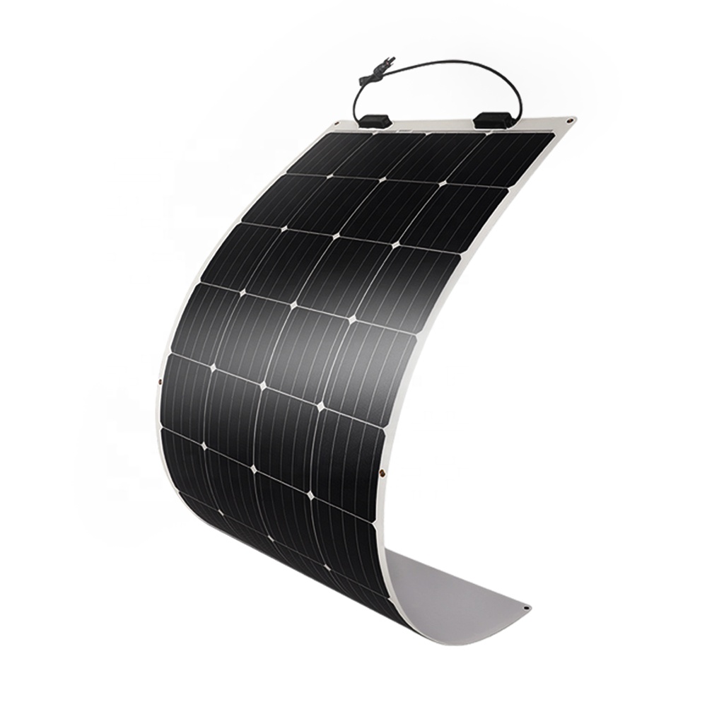 Sunpal Flexible Solar Panels 100W 250W ETFE Flexibility Portatil Paneles Solares Flexibles With Cables