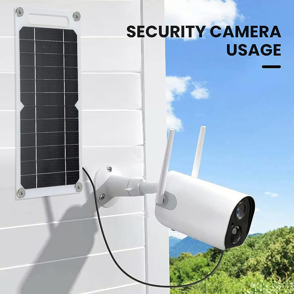 Portable 6.8V Flexible USB Waterproof Solar Panel for Outdoor Hiking Camping Mobile Phone Battery Charging Bank for Mobile
