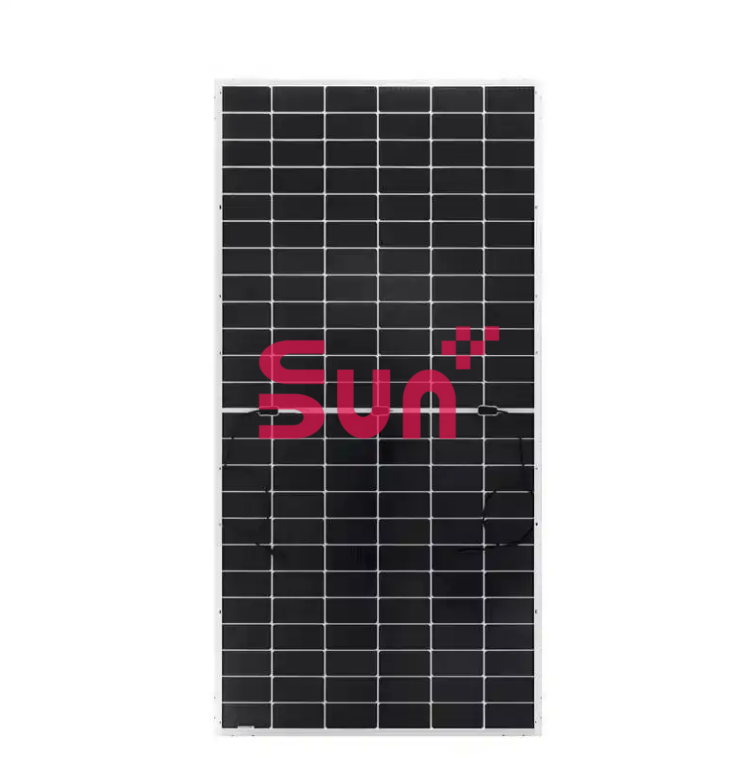 SUNPLUS 595-605W Superior Bifacial Mono Solar Panels for Utility-Scale Solar Farms US Stock