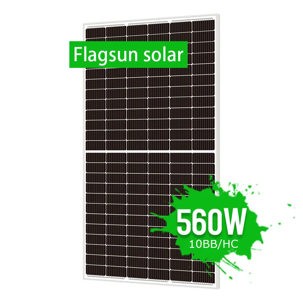 500W 550W 600W 10bb 156 Cells 182 Mono PV Perc Photovoltaic Solar Panel with OEM, ODM Service