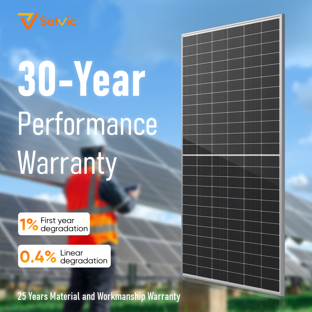 Heavy Duty 680W 700W 720W N-Type for Half Cell Double-Glass Panel Salt Mist &amp; Ammonia Resistant for Coastal Areas