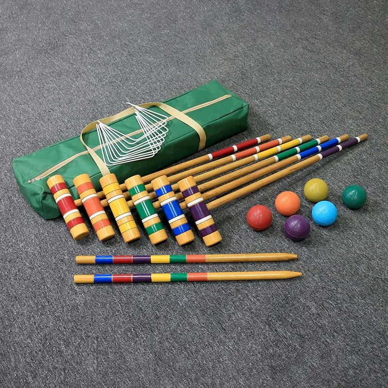 OEM Classic Croquet Set (With Mallet And Ball) For Beginners - Complete And Durable Supplier, Factories