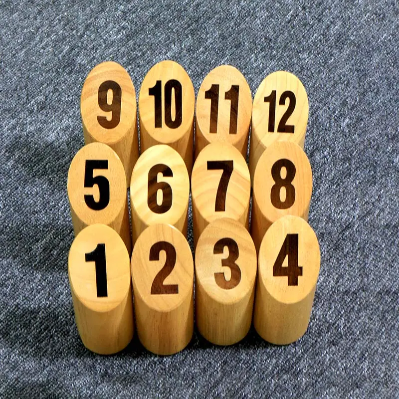 Wholesale Exquisite Wooden Number Game Set: An Ideal Companion For Outdoor Activities Manufacturers, Factories