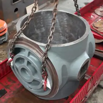 Custom casting valves for heavy industrial machinery