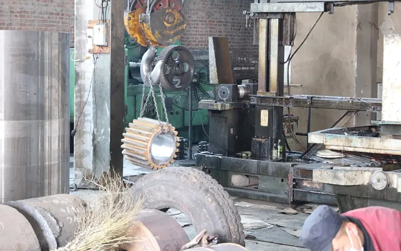 Hanhai Casting foundry production floor with advanced equipment
