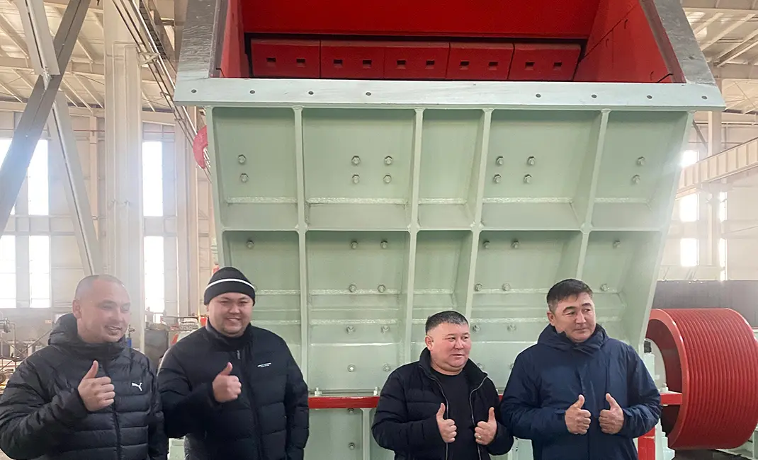 Hanhai VSI impact crusher export project completion