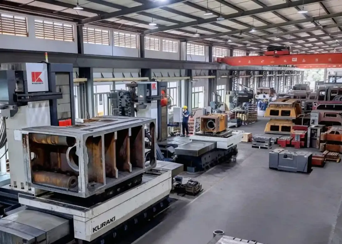 Custom heavy castings for construction and power generation