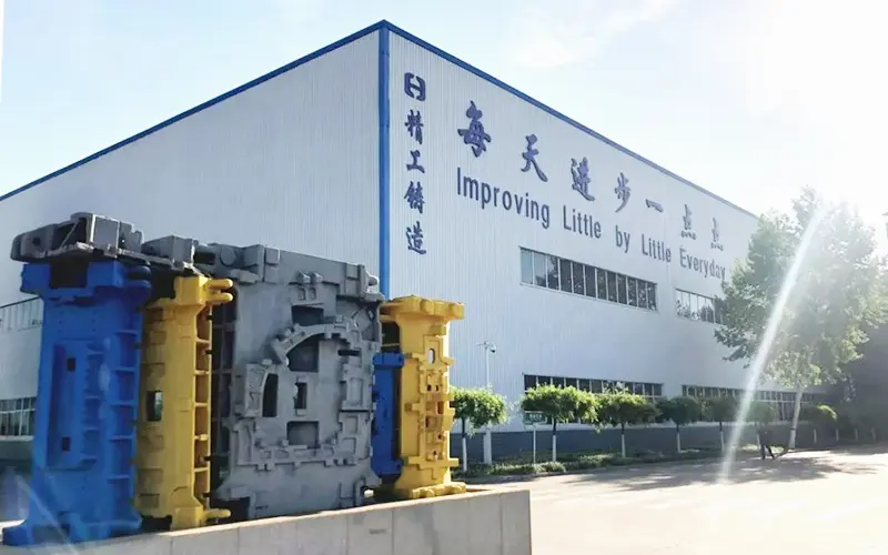 Industrial casting machining center at Hanhai factory