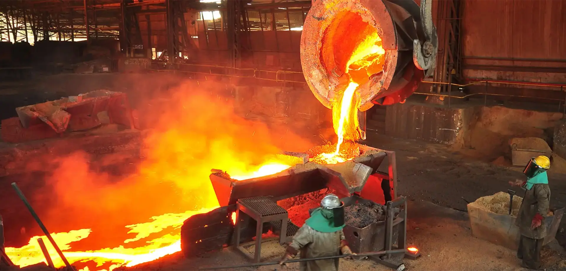 Heavy duty crushing equipment with Hanhai cast iron wear parts