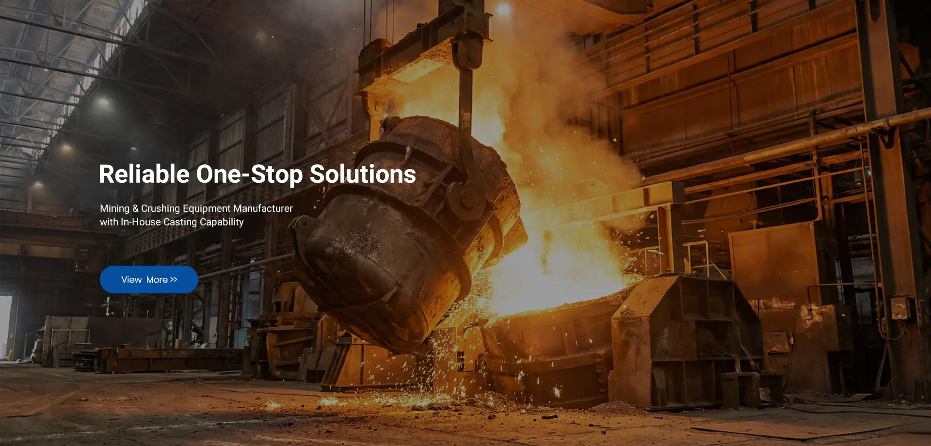Hanhai Casting heavy steel casting manufacturing facility