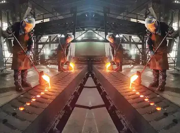 Mineral processing equipment and cast steel components
