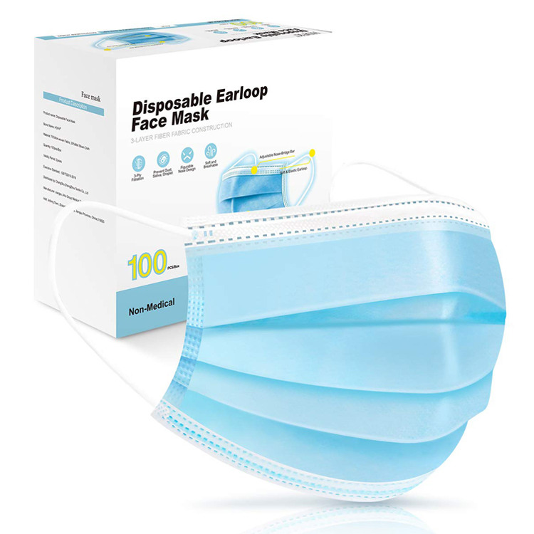 Full Automatic Disposable Nonwoven 3ply Flat Medical Face Mask Making Machine/Production Line