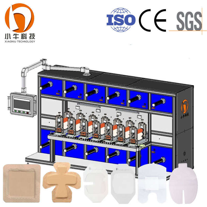 High Speed Disposable Medical Consumables Wound Care Dressings Surgical Adhesive Plaster Making Machine