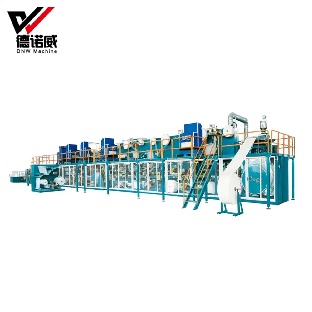 High Speed and Quality for High Absorbent Cotton Baby Diaper Making Machine