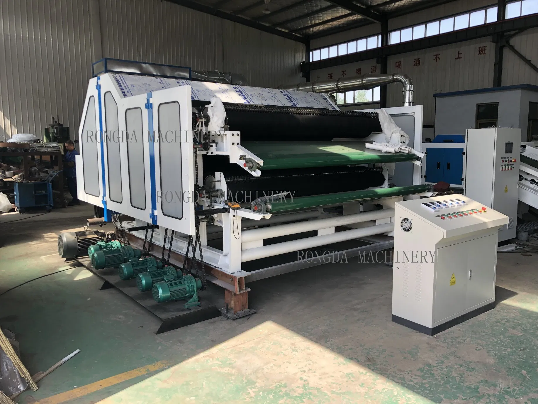 Nonwoven Fabric Making Machine Product Line Carding Machine Double Cylinder