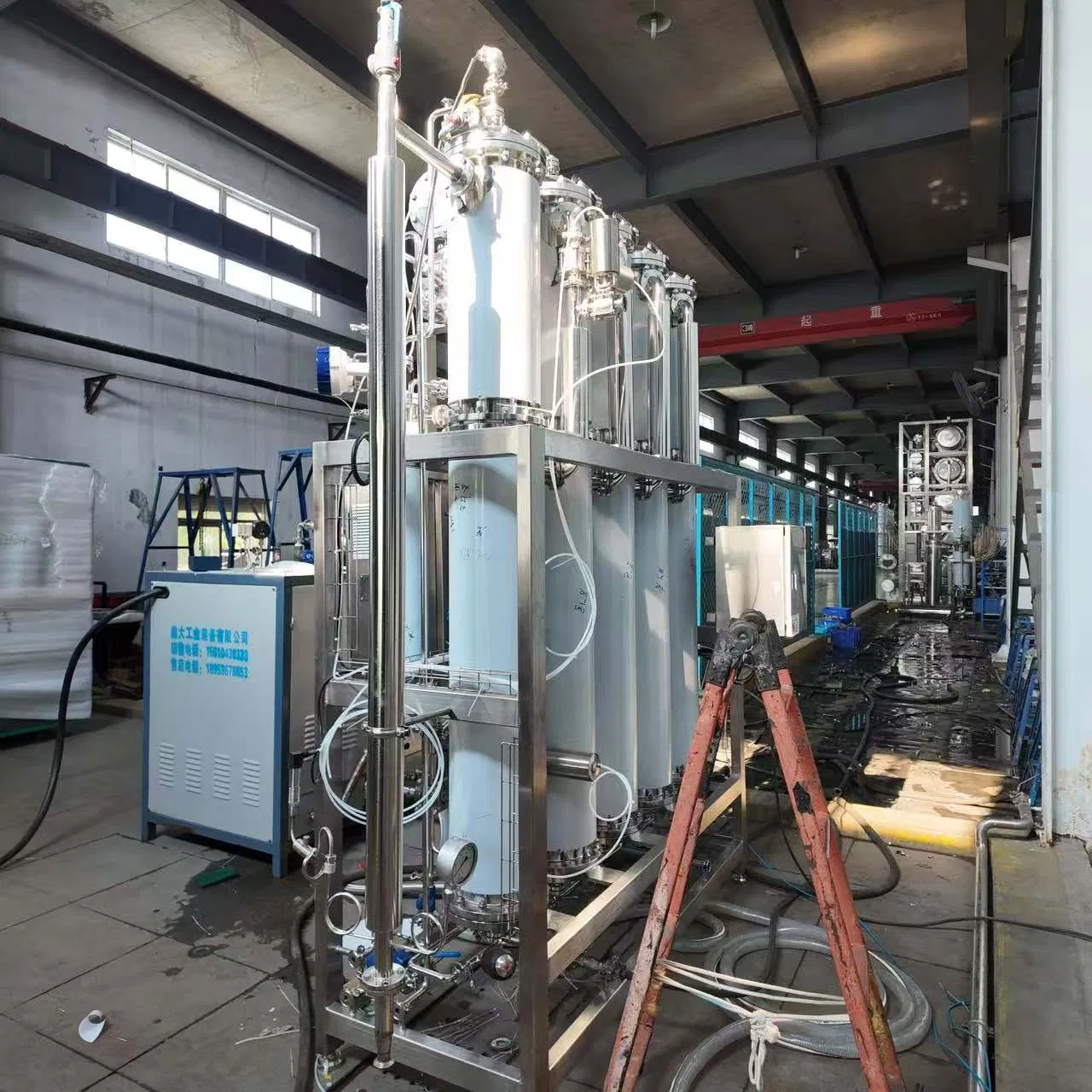 Pharmaceutical Factory Supply Water Equipment for Injection Multi Effect Distilled Water Machine