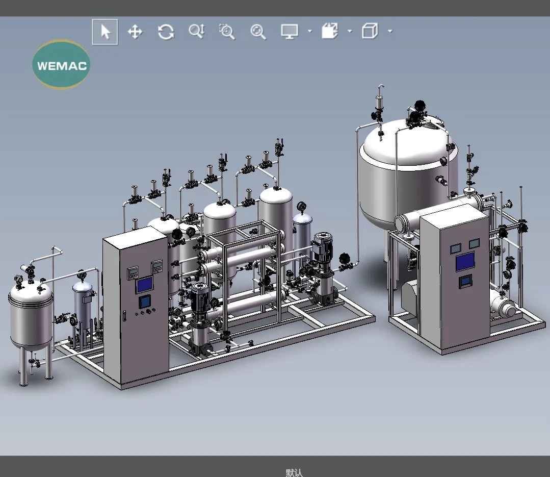 Purified Water Plant UV Sterile RO2 EDI UV UF