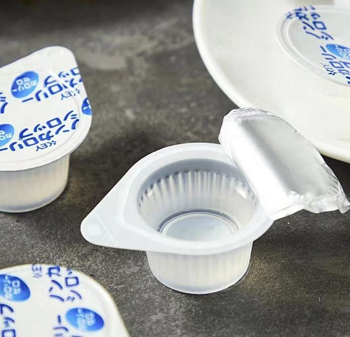 DPP High-Speed Fully Automatic Liquid Filling Blister Packing Packaging Machine for Butter Jam Honey Chilli Sauce Tea Milk Pure Water PVC Pet PS PE Aluminum