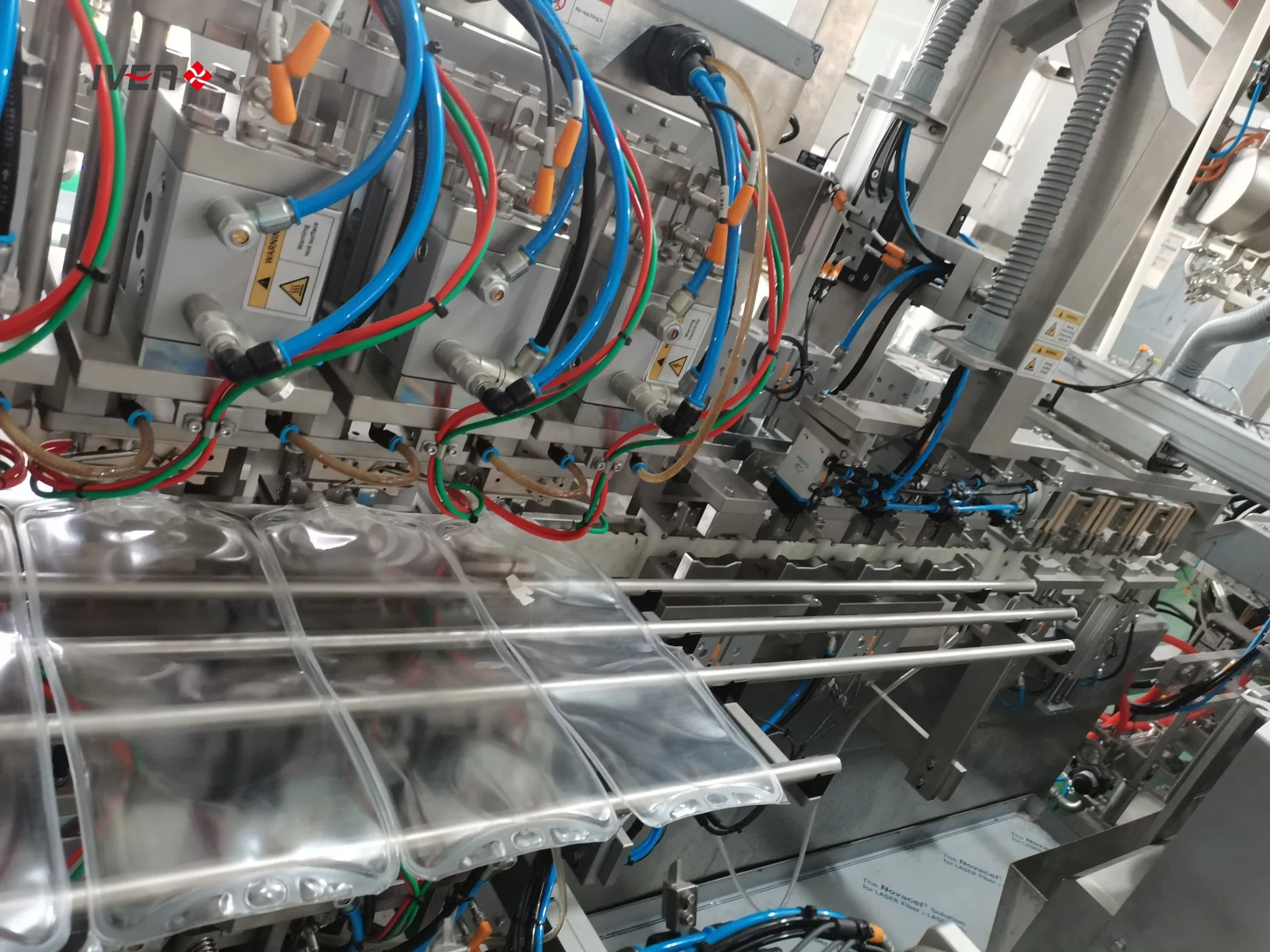 High Precision Computerized Cleanroom IV Bag Manufacturing System with CE and ISO