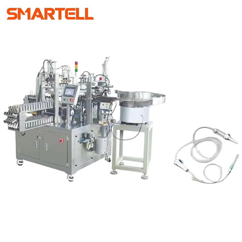 Auto Latex Tube Assembly Machine Infusion Set Assembly Machine