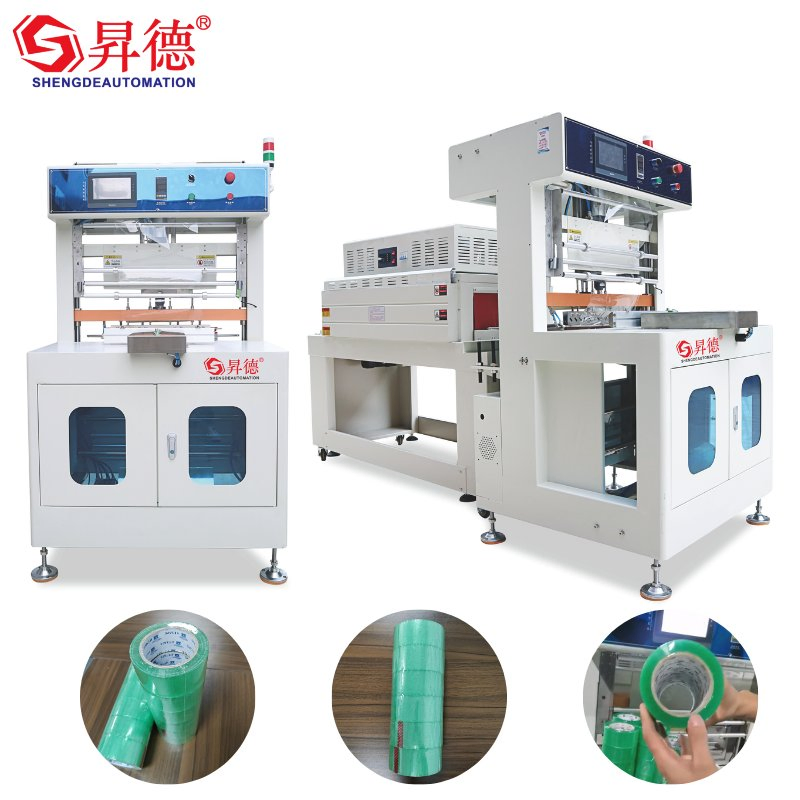 Semi-Auto Medical Bandage Tape Wrapping Shrink Packaging Machine