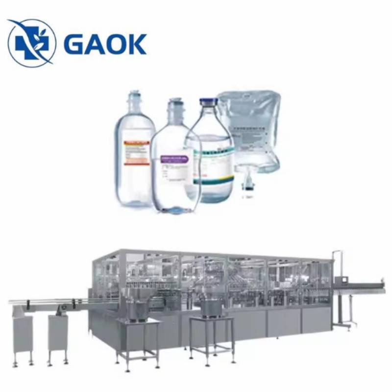 IV Infusion Bfs Set Machine Intravenous Solution Blowing Filling