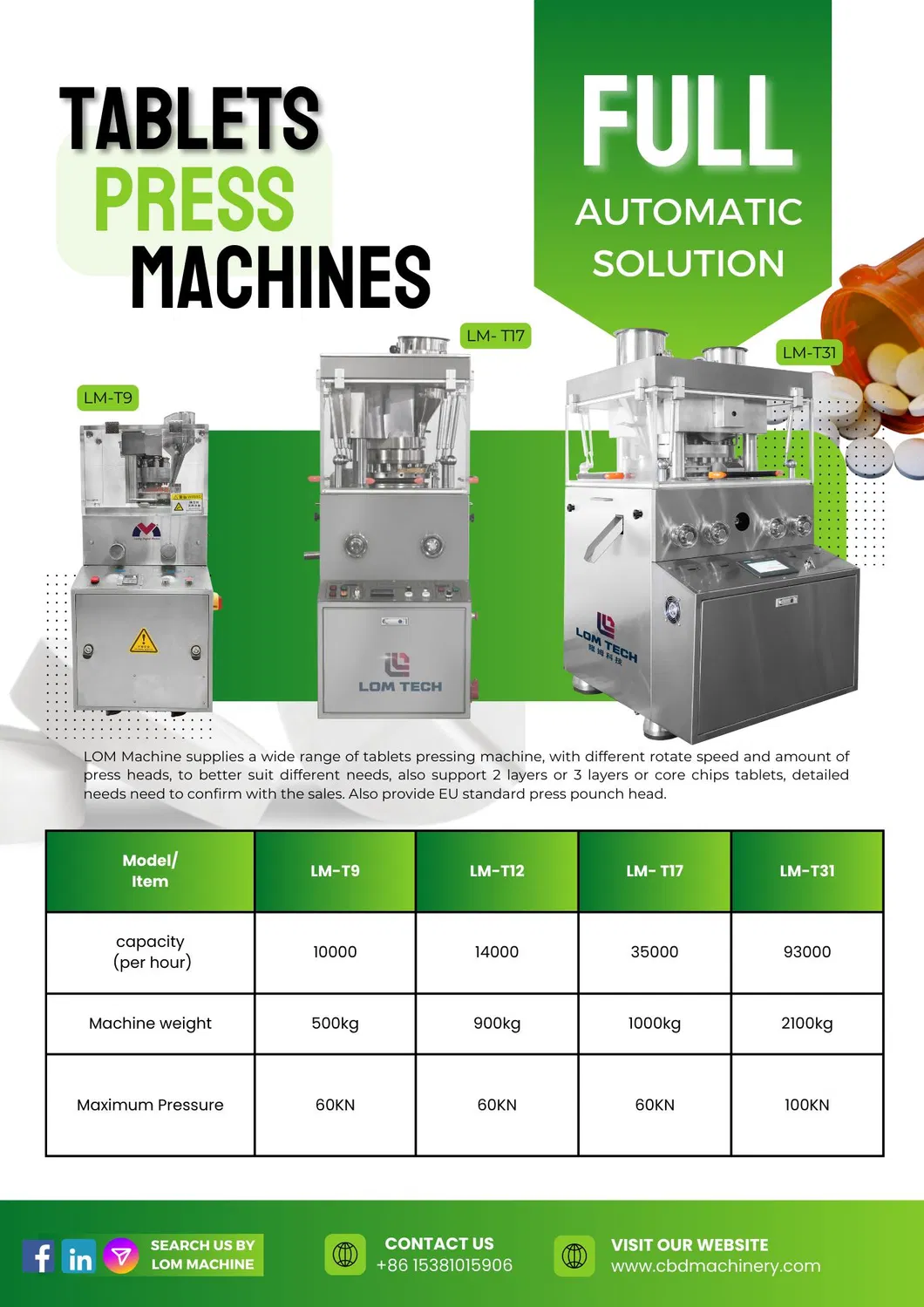 Tablet Pressing Machine