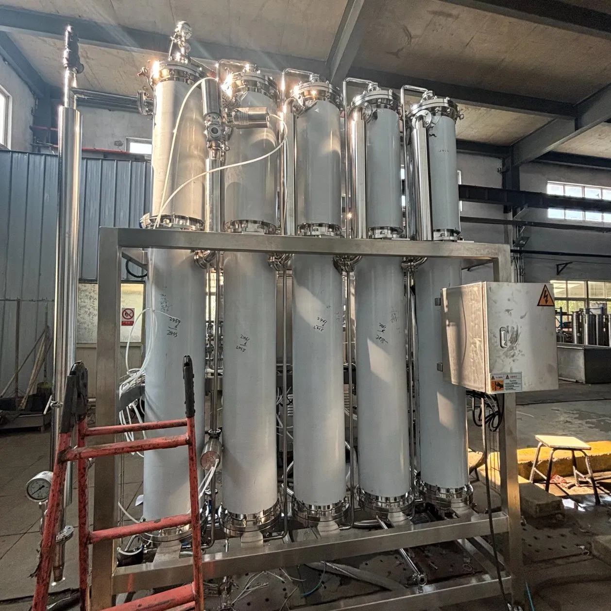 Pharmaceutical Factory Supply Water Equipment for Injection Multi Effect Distilled Water Machine