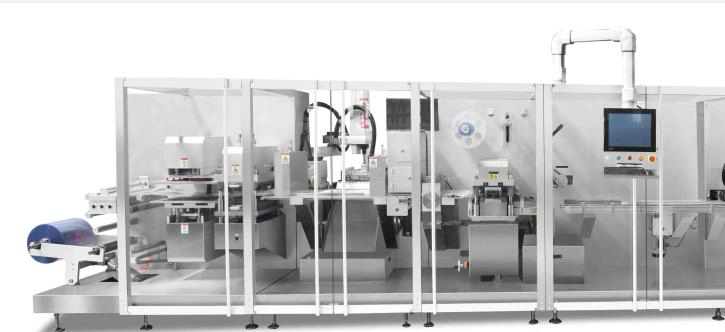 Pharmaceutical Automatic Blister Tablet Medicine Ampoule Vial Liquid Packing/Packaging Machine and Cartoning Machine Production Line Manufacturer