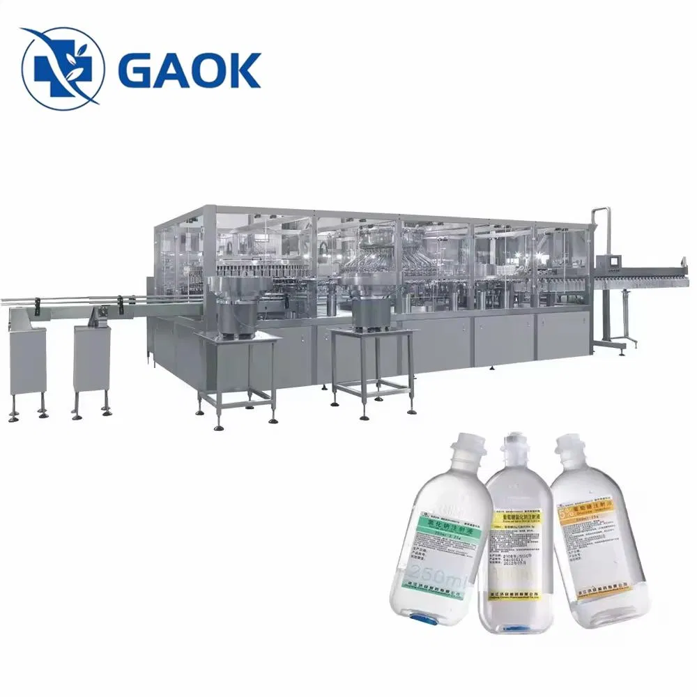 IV Infusion Bfs Set Machine Intravenous Solution Blowing Filling