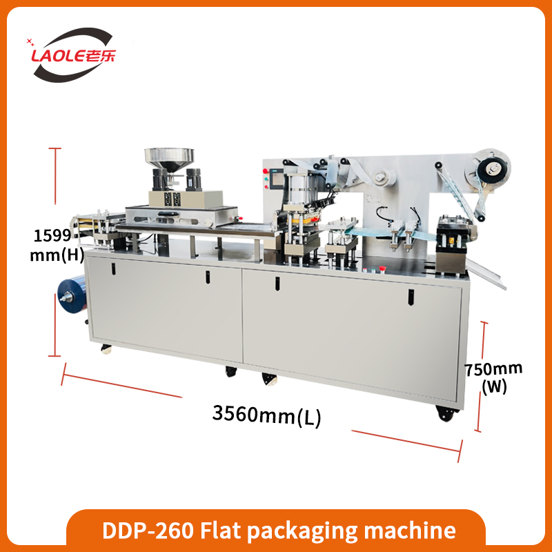 Dpp-260 Single Capsule Capsule Tablet Aluminum Foil Sealing Blister Packaging Machine