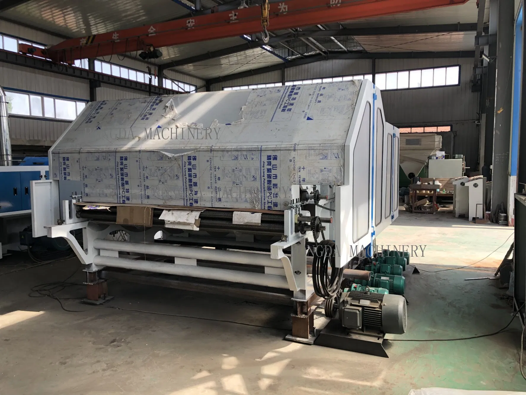 Nonwoven Fabric Making Machine Product Line Carding Machine Double Cylinder