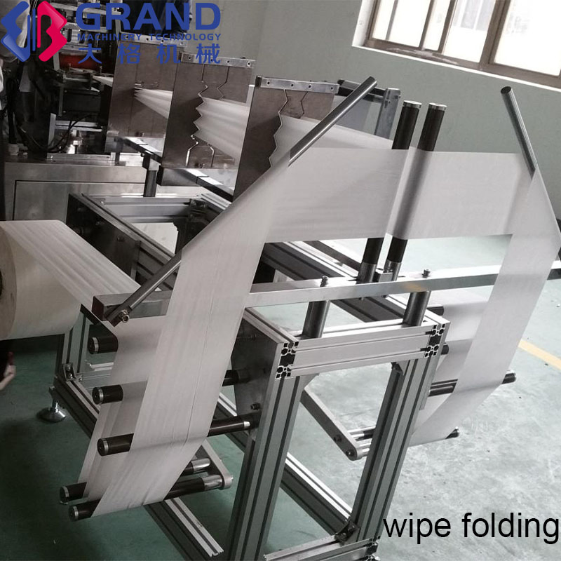 Full-Automatic Approved Alcohol Nasal Swab Prep Pad Making Machine