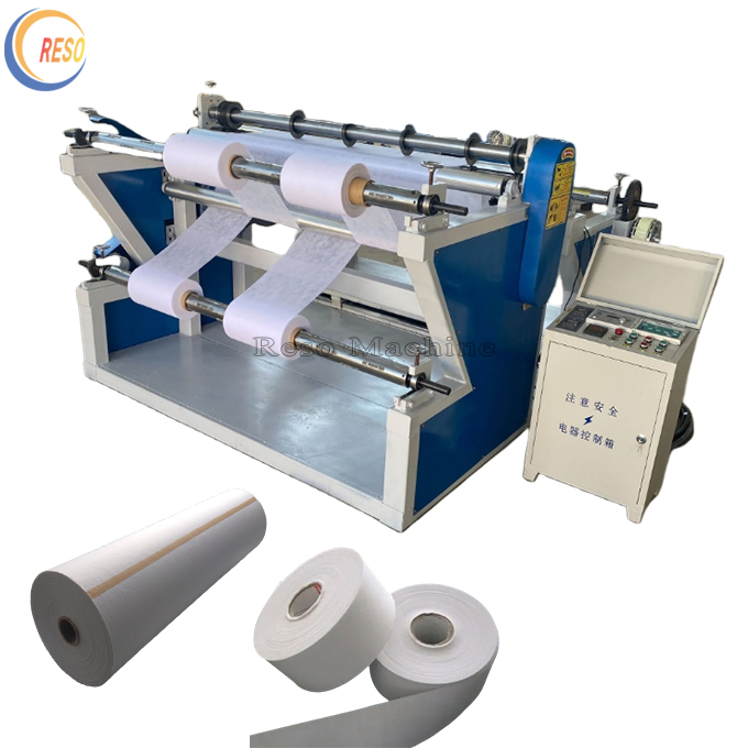 Corrugated Board Kraft Paper Rewind &amp; Slitting Machine Medical Gauze Cutting and Rewinding Machine