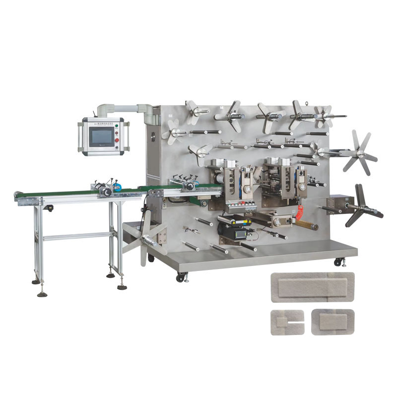 High Speed First Aid Plaster Making Equipment/Adhesive Wound Dressing Manufacturing Machine/Bandage Making Machine